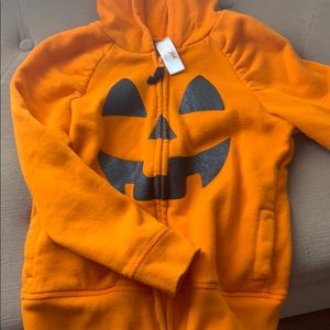 Halloween jack o lantern sweatshirt